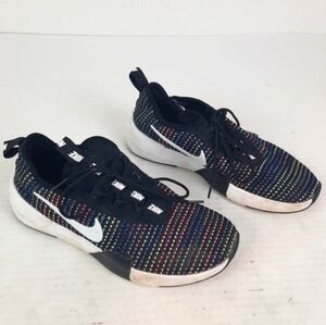 🔥Nike Ashin Modern SE Girls Running Shoes Size 6.5Y Sneakers Black A02129-002